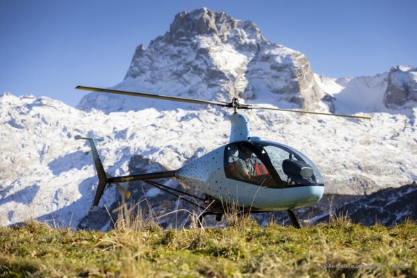Baptême de l'air en Hélico Ulm dans les Alpes